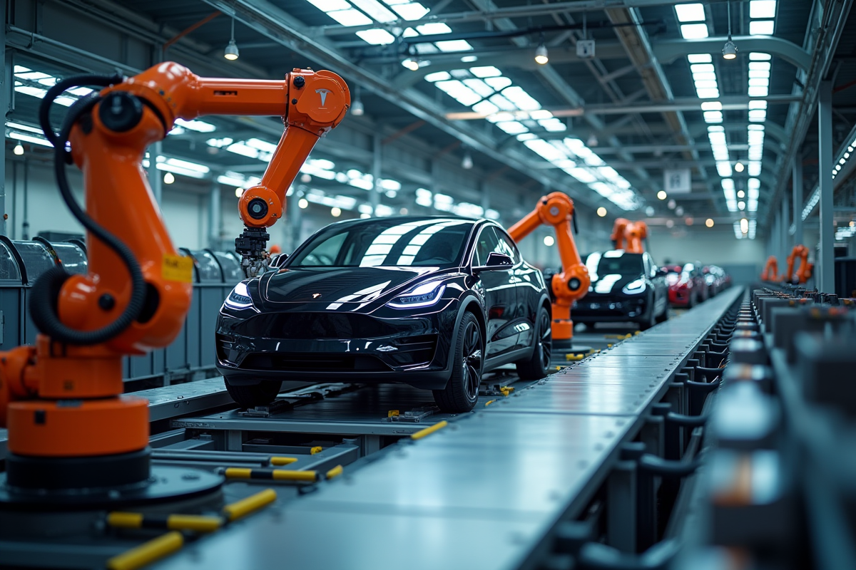 Fabrication des Tesla : le pays leader dans la production des véhicules électriques